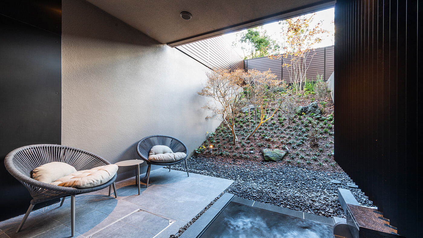 温泉露天風呂付き客室